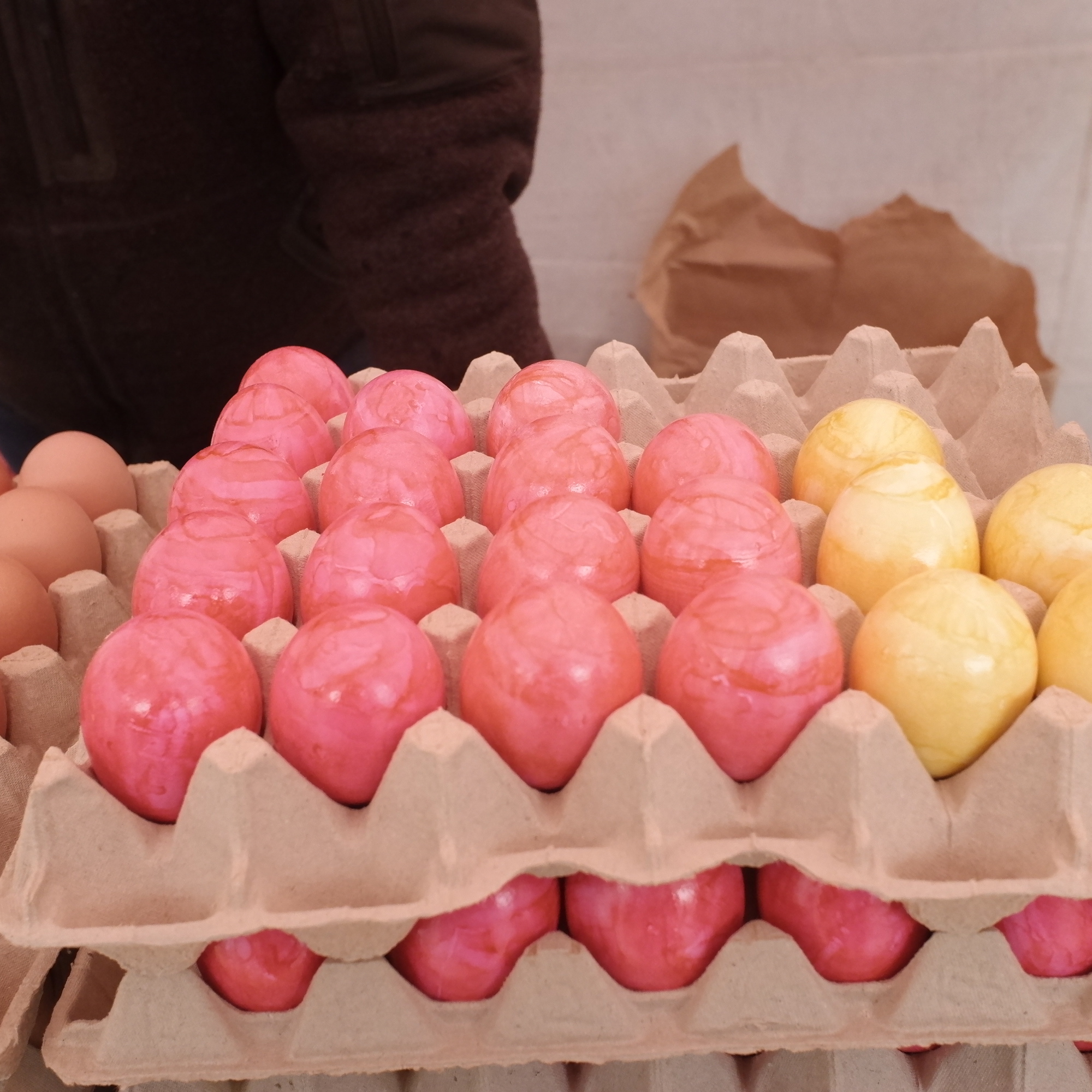 Auf dem Markt finde ich immer was zum sehen